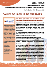 Cahier d'acteur n°30 - Ville de Miramas